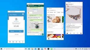 Windows 10 permite varias apps android a la vez